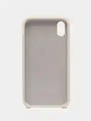 Бежевый чехол Silicone Case для iPhone XR