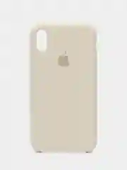 Бежевый чехол Silicone Case для iPhone XR