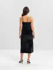 Черный вечернее платье