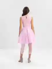 Розовый женское платье, вечернее