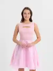 Розовый женское платье, вечернее