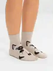 Карамельный носки с кошками, женские, 34-39