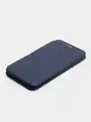 Темно-синий чехол-книжка Honor 7A, 7C, 8A, 8X, X8, 9, 9A, 9C, 9S, 9X, 10I, 10 Lite, 20, Y5P, Y6P