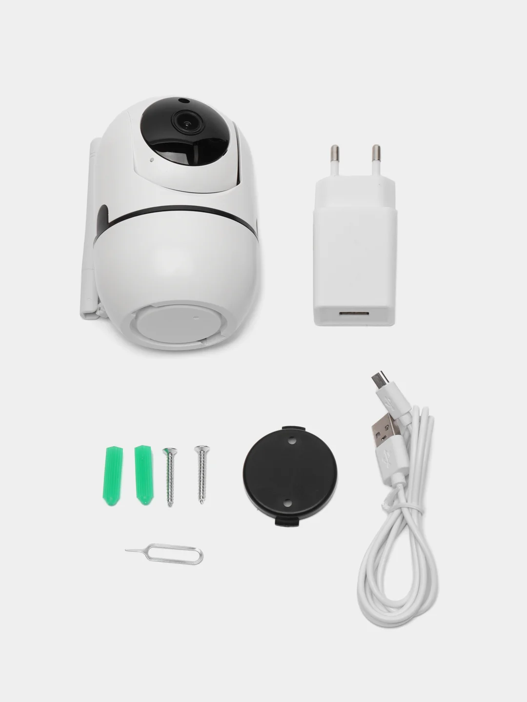 Умная поворотная камера Wi-Fi "Видео няня" HD 1080p, вращение 360, ночное видение