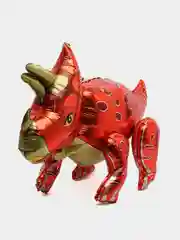 Красный шар фольгированный "Динозавр", ходячая фигура, 85 см