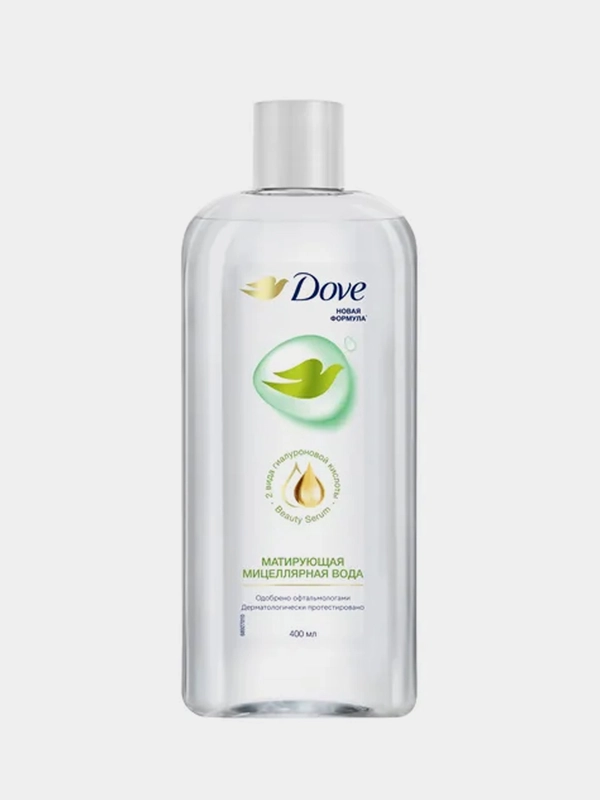 Dove Мицеллярная вода Матирующая, 400 мл