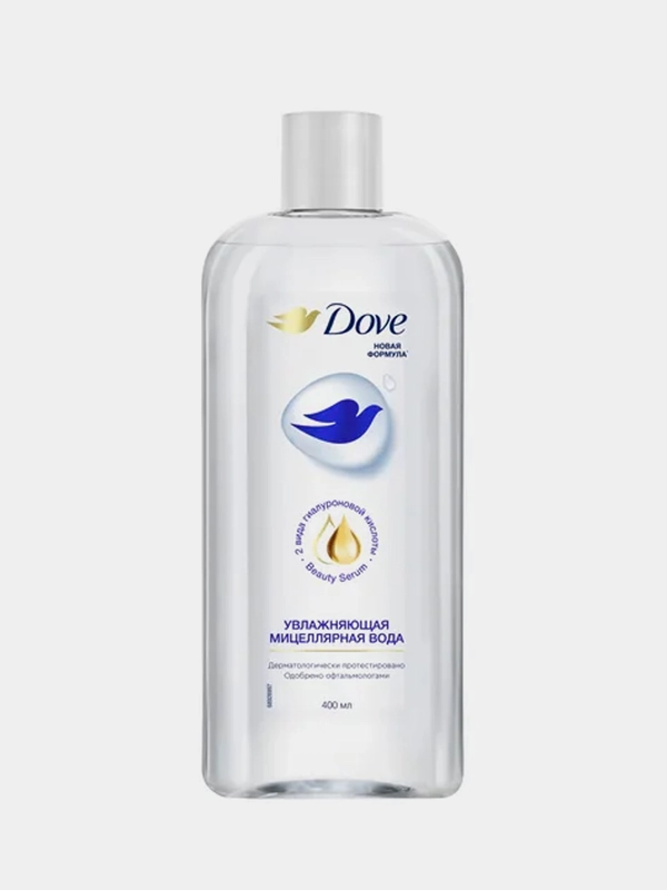 Dove Мицеллярная вода увлажняющая, 400 мл