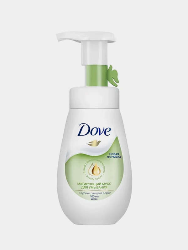 Dove Мусс для умывания Матирующий, 160 мл