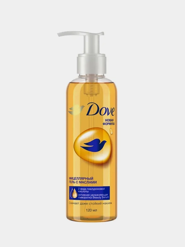 Dove  Мицеллярный гель с маслами, 120 мл