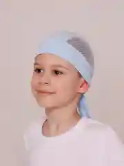 Голубой бандана панама  детская для мальчиков 2-5 лет