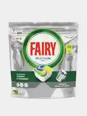 FAIRY Platinum All in 1 Капсулы для мытья посуды для посудомоечных машин Лимон 70шт