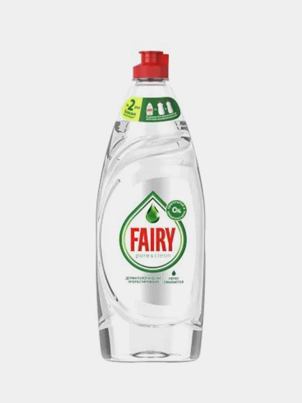 FAIRY Средство для мытья посуды Pure & Clean 650мл