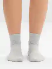 Мятный носки женские однотонные