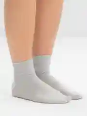 Мятный носки женские однотонные