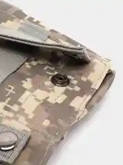 Серый подсумок тактический на 3 магазина