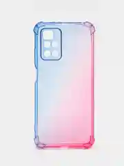 Голубой чехол градиентный Xiaomi Redmi Note 8/8T/9/9T/9A/7/7A/8A/10/11/9C/10C Pro/K40