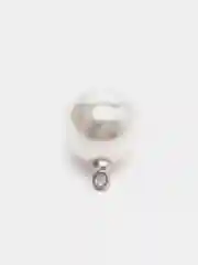Серебряный подвеска из искусственного жемчуга, 10 штук