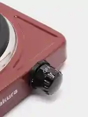 Коричневый плитка электрическая Sakura ПЭ-01BR, 1000 Вт