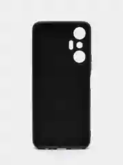 Черный противоударный чехол BROSCORP для Infinix Hot 20S силиконовый с усиленными углами