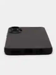 Черный противоударный чехол BROSCORP для Infinix Hot 20S силиконовый с усиленными углами