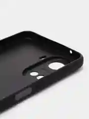 Черный чехол Broscorp для Huawei Nova 10 SE, матовый, силиконовый, бортик вокруг камер