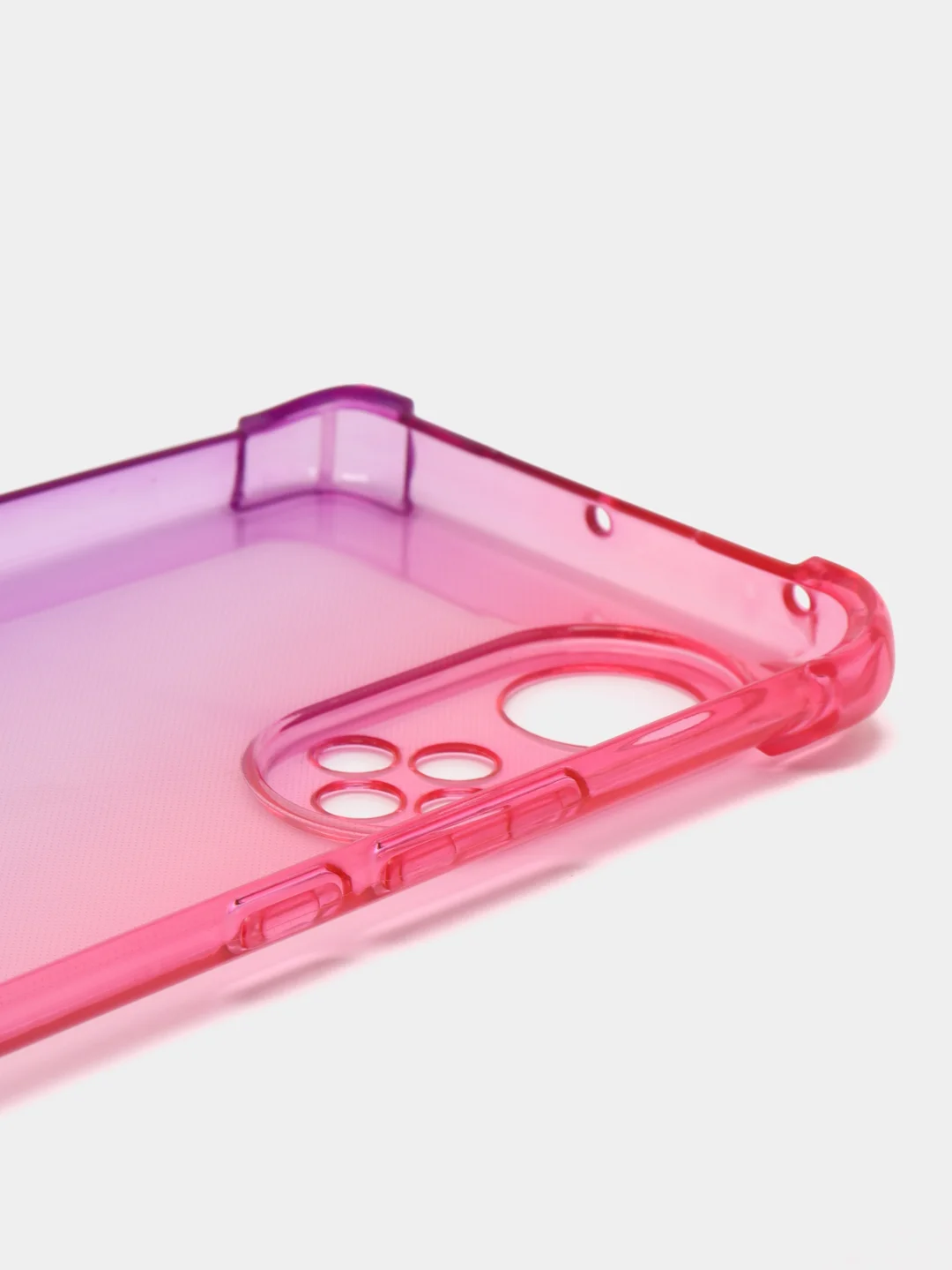 Розовый противоударный чехол BROSCORP для Honor 50 и Huawei Nova 9 силиконовый с усиленными углами