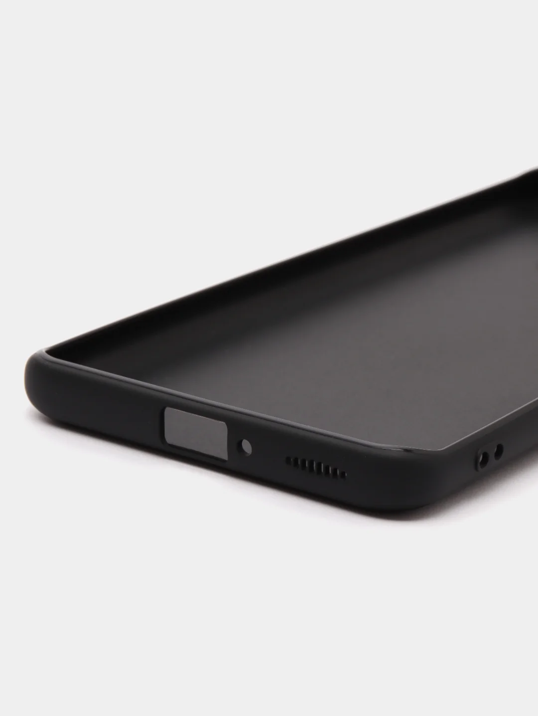 Черный чехол BROSCORP для Xiaomi 13 Pro, матовый, силиконовый, бортик вокруг камер