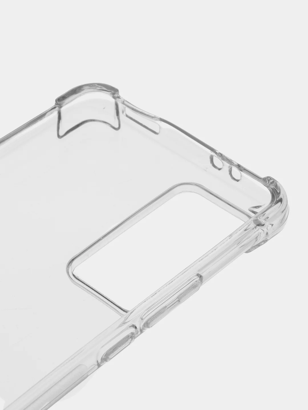 Прозрачный противоударный чехол BROSCORP для Xiaomi 12T силиконовый с усиленными углами