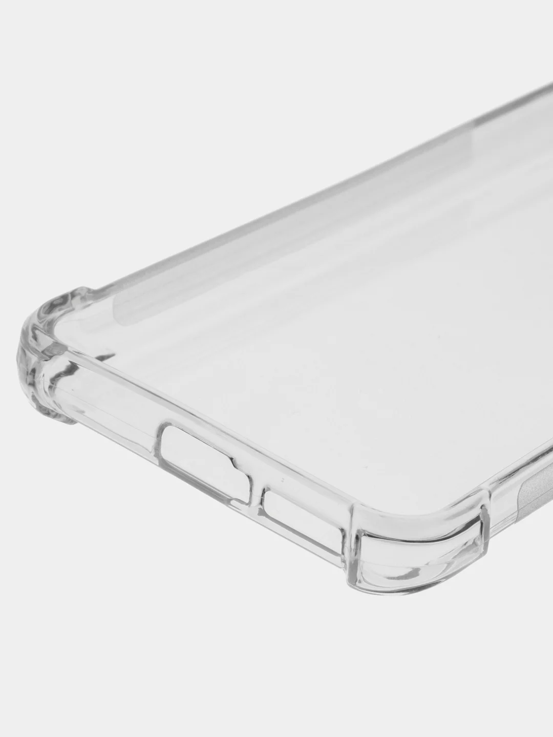 Прозрачный противоударный чехол BROSCORP для Xiaomi 12T силиконовый с усиленными углами