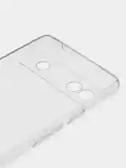 Прозрачный силиконовый чехол BROSCORP для Google Pixel 6A, с защитой камер и от прилипания
