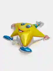 Желтый воздушный фольгированный шар