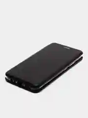 Черный чехол-книжка на Realme C11 2020 / Реалми С11 2020