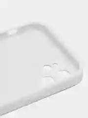 Белый чехол для айфон со стеклянной панелью iPhone 11, 12, 13, 14, Pro, 12 Pro Max, 14 Pro