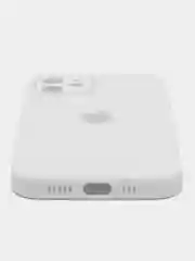 Белый чехол для айфон со стеклянной панелью iPhone 11, 12, 13, 14, Pro, 12 Pro Max, 14 Pro