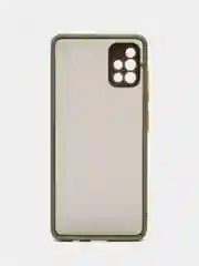 Зелёный хаки чехол Samsung Galaxy A51 A71 A50 A12 A52 A72 A22 S21 A13 S20 FE A33 A53 A73 S8 S10 A42