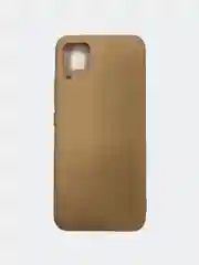 Коралловый меланж чехол для Realme C17 силиконовый с soft touch покрытием