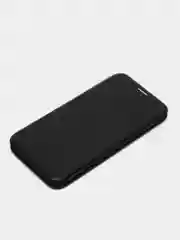 Черный samsung A01, A10, A11, A20, A30, A21S, A41, A50, A51, А52,A71, M21, M31, M31S чехол-книжка