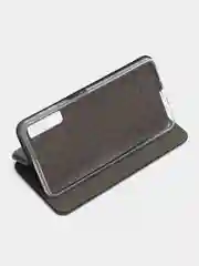 Черный чехол-книжка на Samsung Galaxy A7 2018 (A750), Самсунг Галакси А7 2018 (А750)