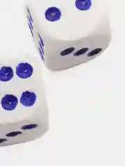 Кости игральные, кубики для настольных игр, белые, набор 2 и 10 штук, 13, 17 мм