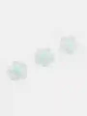 Бирюзовый бусины "Ромашки" для украшений