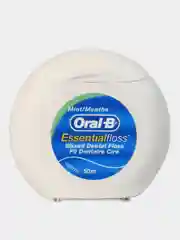ORAL-B Зубная нить EssentialFloss вощеная мятная 50м