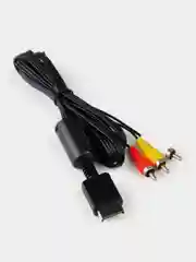 AV кабель для подключение к ТВ игровой приставки Sony PS2, PS3