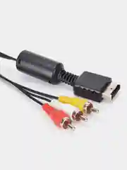 AV кабель для подключение к ТВ игровой приставки Sony PS2, PS3