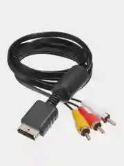 AV кабель для подключение к ТВ игровой приставки Sony PS2, PS3