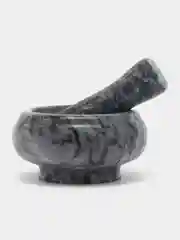 Ступка с пестиком 9*4,5 см, для измельчения, мрамор