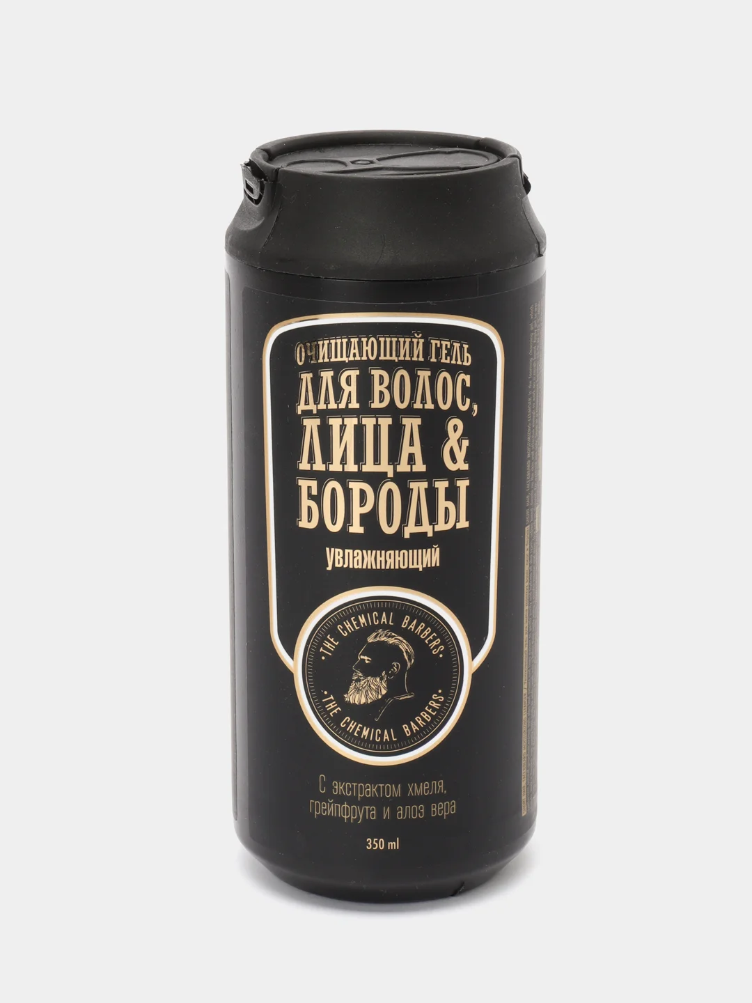 Гель для душа, лица и бороды 350 мл ХМЕЛЬ + ГРЕЙПФРУТ + АЛОЕ ВЕРА The Chemical Barbers