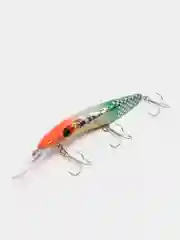 Зеленый рыболовный воблер "Минноу" (Minnow), 12,5 см, 25 г, 10 цветов