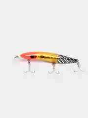 Бронзовый рыболовный воблер "Минноу" (Minnow), 12,5 см, 25 г, 10 цветов