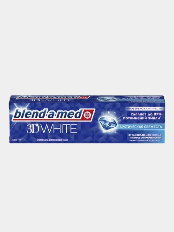 BLEND-A-MED Зубная паста 3D White Арктическая свежесть 100мл