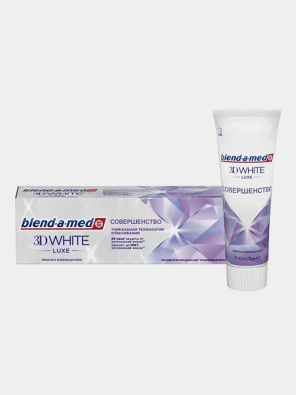 BLEND-A-MED Зубная паста 3D White Luxe Совершенство 75мл